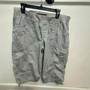 Gloria Vanderbilt Bermuda Shorts elastic waist vacation spring summer